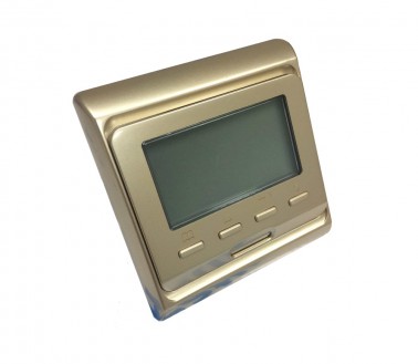 Терморегулятор Е 51.716 золото - Грейка - производитель теплых полов, термоматов и греющих кабелей